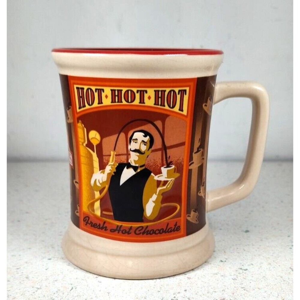 The Polar Express Fresh Hot Chocolate Coffee Collectible Mug Warner Brothers